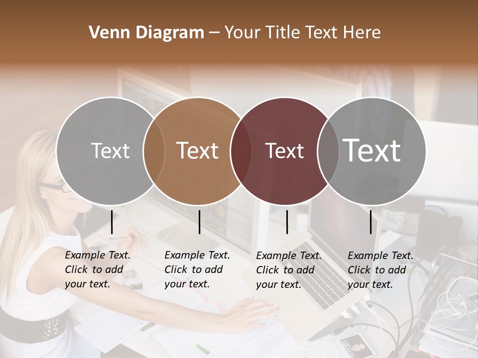 Happiness Copyspace Sit PowerPoint Template