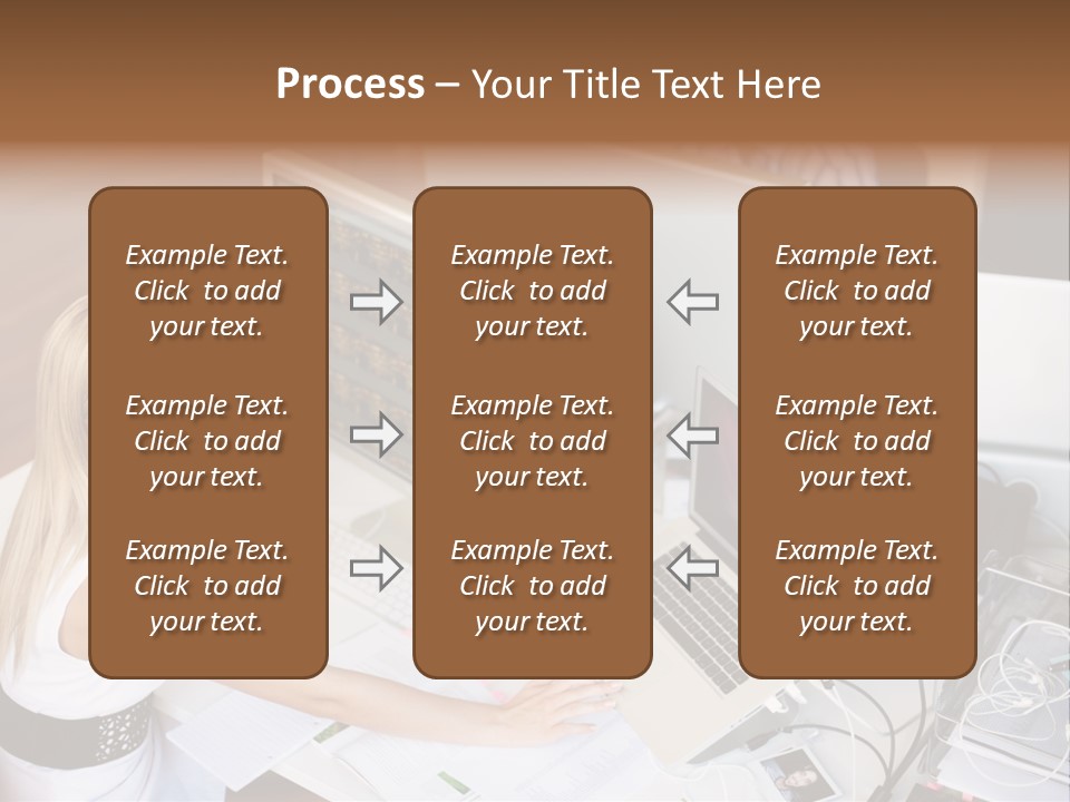 Happiness Copyspace Sit PowerPoint Template