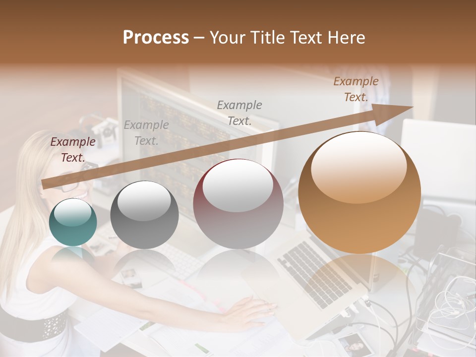 Happiness Copyspace Sit PowerPoint Template