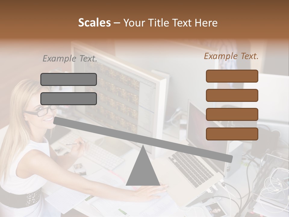 Happiness Copyspace Sit PowerPoint Template