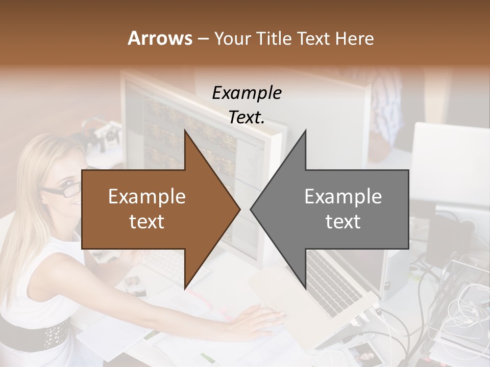 Happiness Copyspace Sit PowerPoint Template