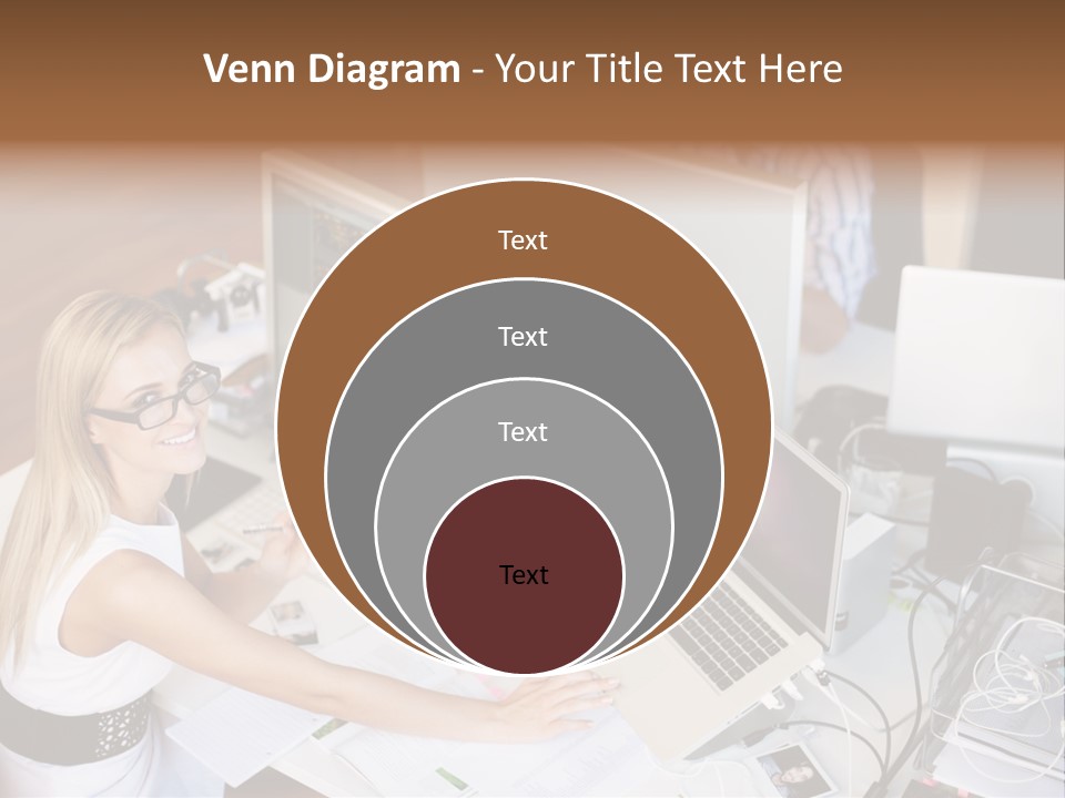 Happiness Copyspace Sit PowerPoint Template