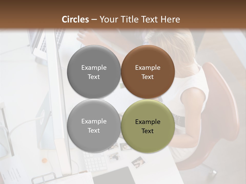 Editor Office Model PowerPoint Template