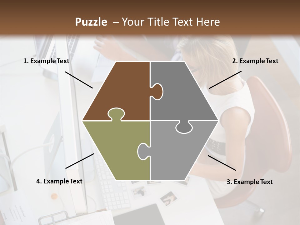 Editor Office Model PowerPoint Template