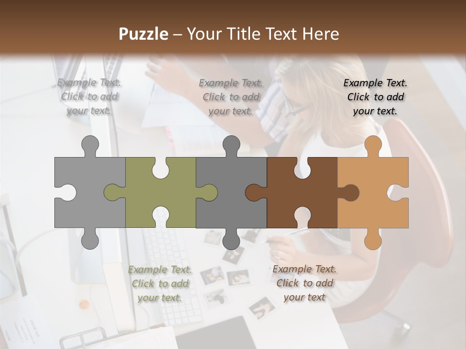 Editor Office Model PowerPoint Template