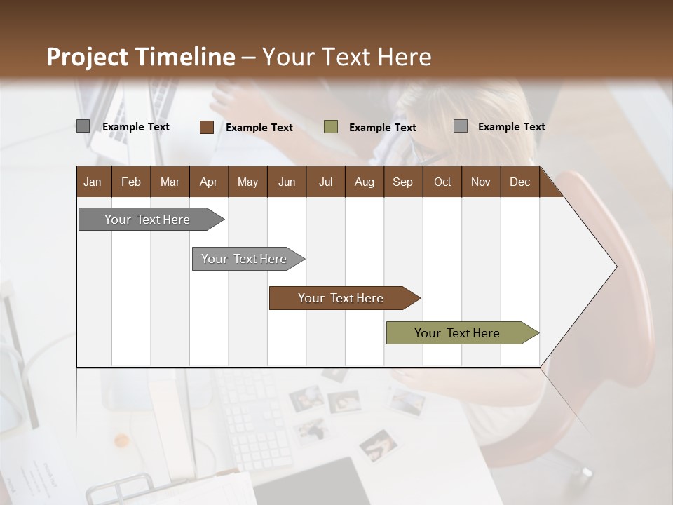 Editor Office Model PowerPoint Template