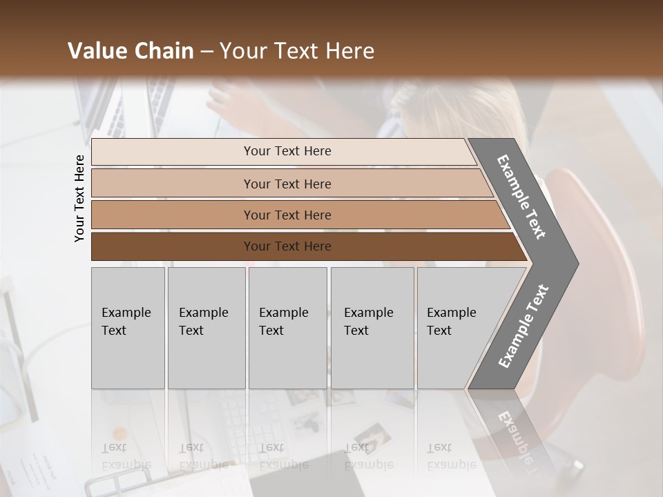 Editor Office Model PowerPoint Template