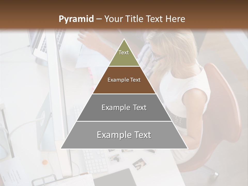 Editor Office Model PowerPoint Template