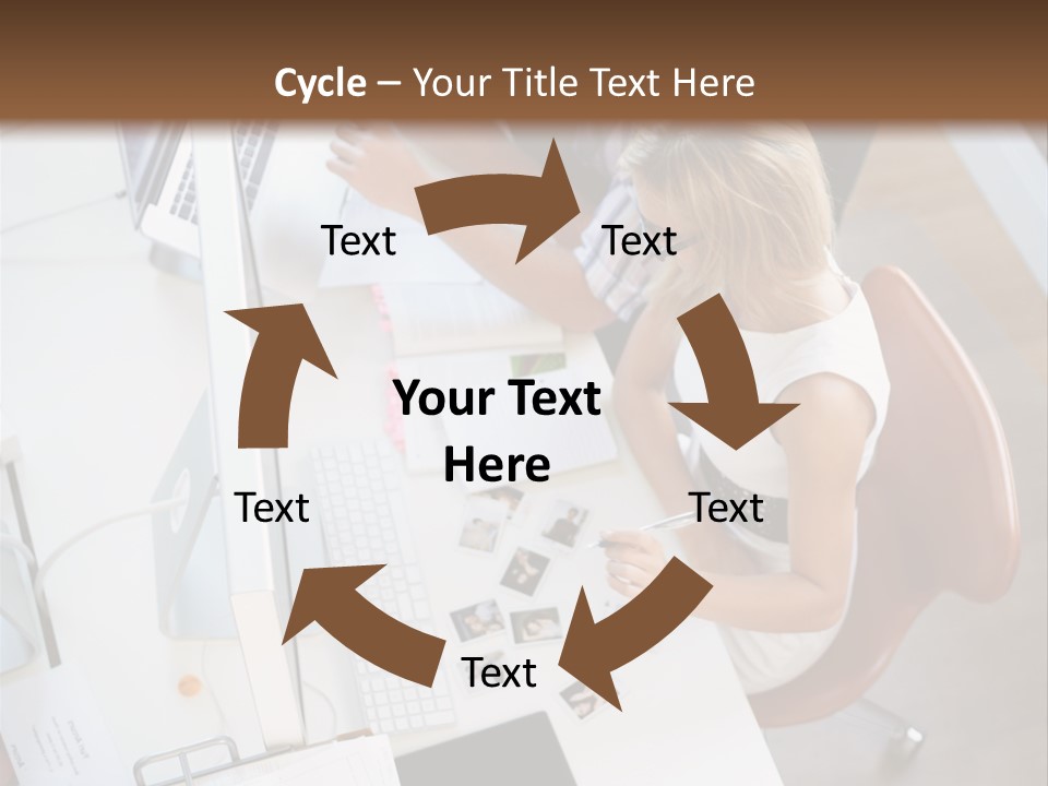 Editor Office Model PowerPoint Template