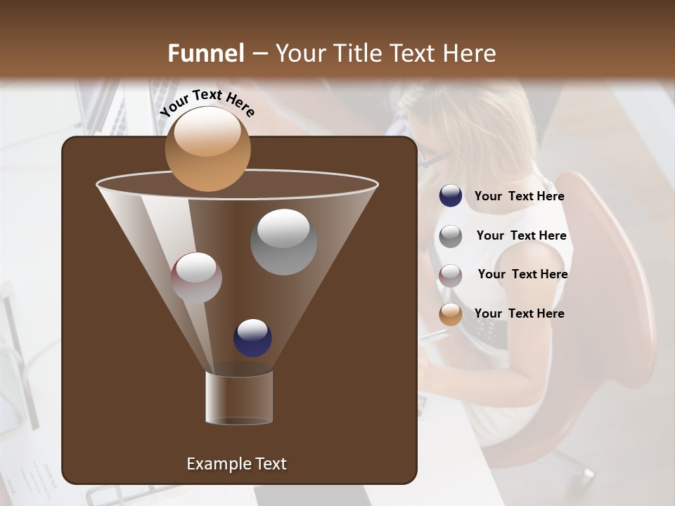 Editor Office Model PowerPoint Template