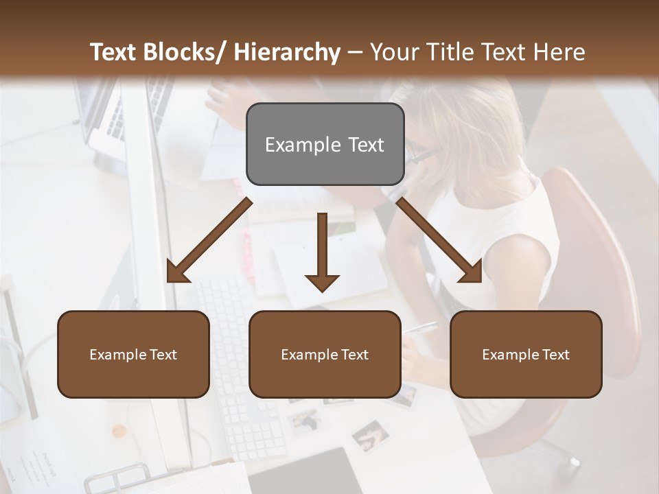 Editor Office Model PowerPoint Template