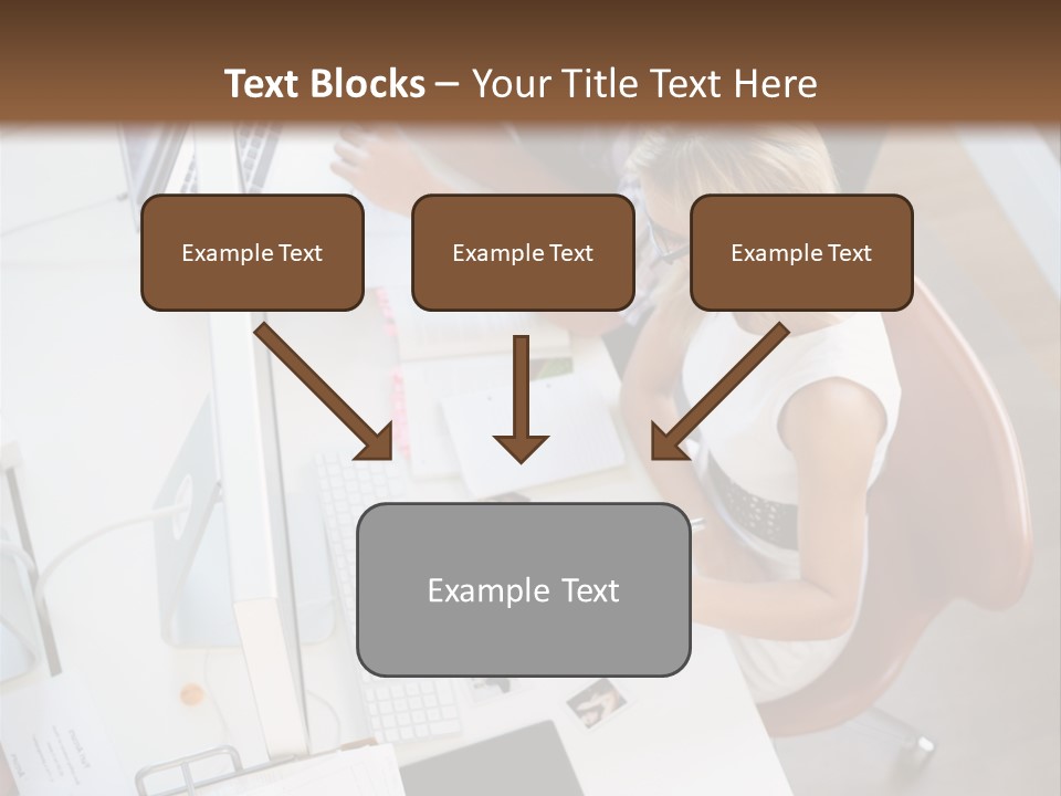 Editor Office Model PowerPoint Template