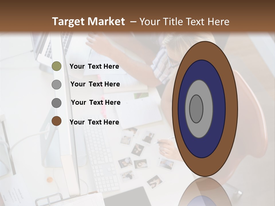 Editor Office Model PowerPoint Template