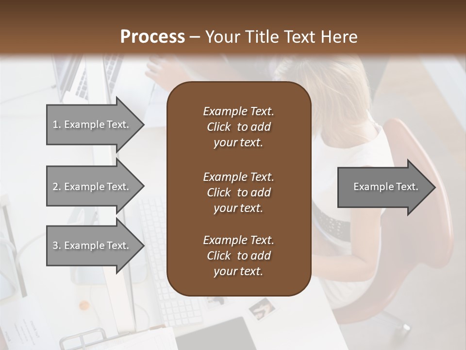 Editor Office Model PowerPoint Template