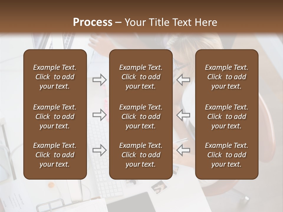 Editor Office Model PowerPoint Template