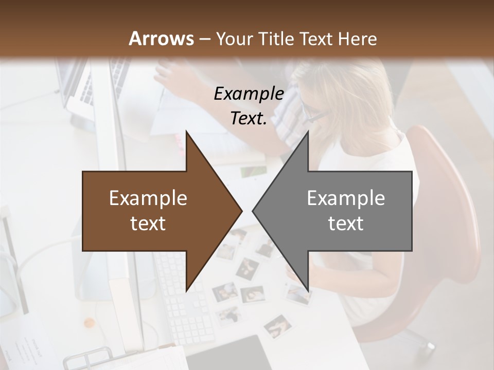 Editor Office Model PowerPoint Template