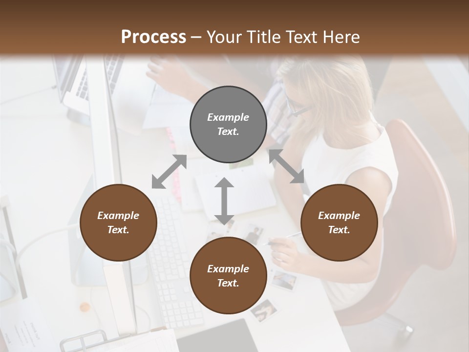 Editor Office Model PowerPoint Template