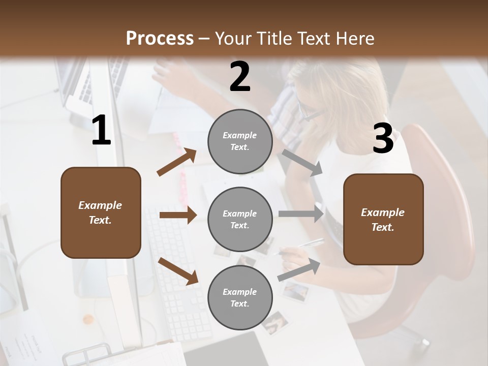 Editor Office Model PowerPoint Template