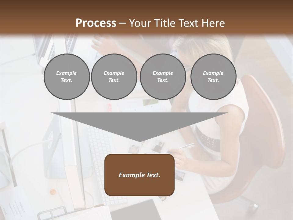 Editor Office Model PowerPoint Template