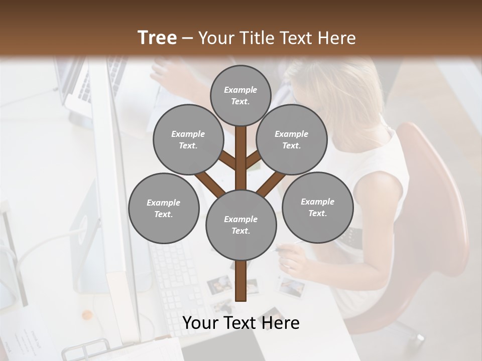 Editor Office Model PowerPoint Template