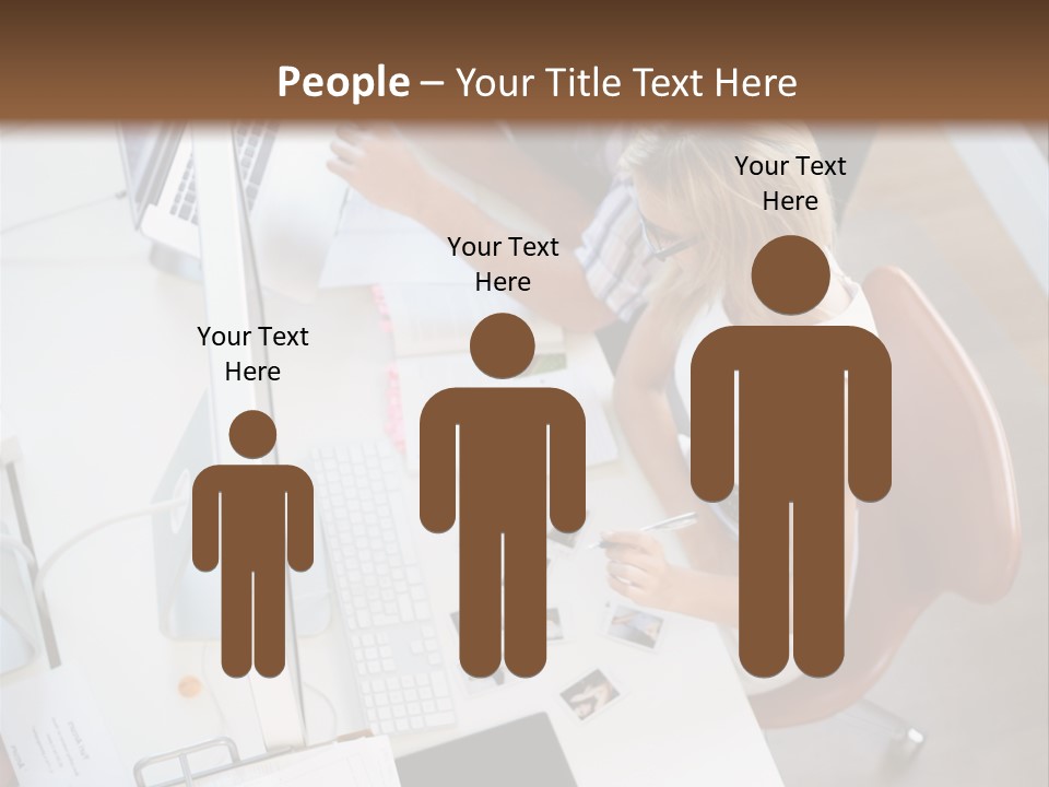 Editor Office Model PowerPoint Template