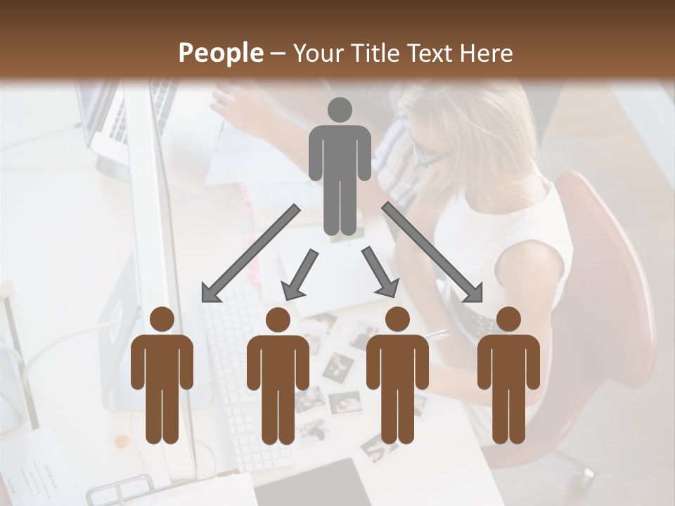 Editor Office Model PowerPoint Template
