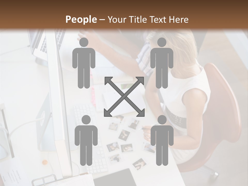 Editor Office Model PowerPoint Template