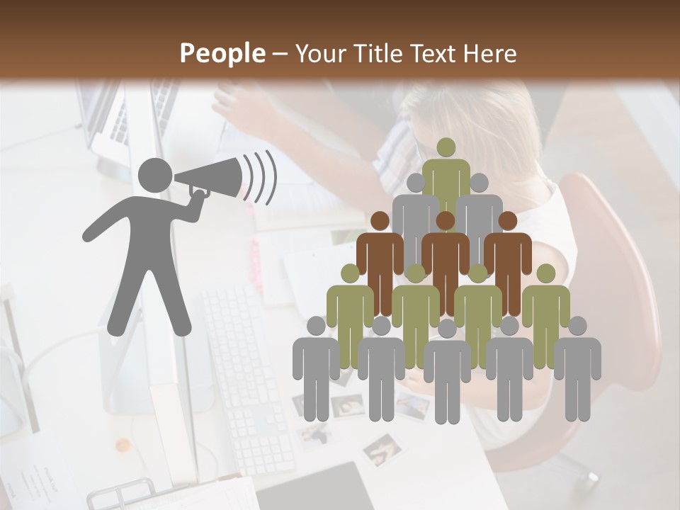 Editor Office Model PowerPoint Template