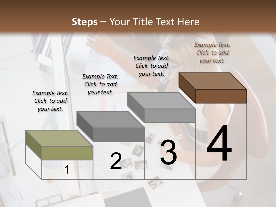 Editor Office Model PowerPoint Template