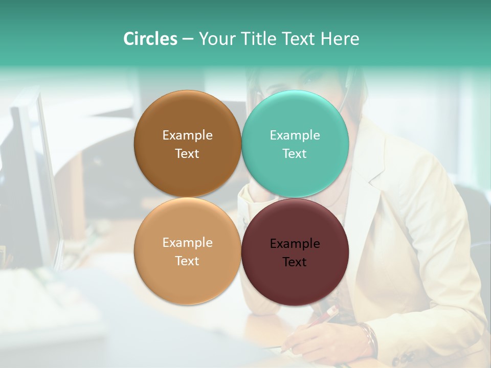 Occupation Workplace Positivity PowerPoint Template