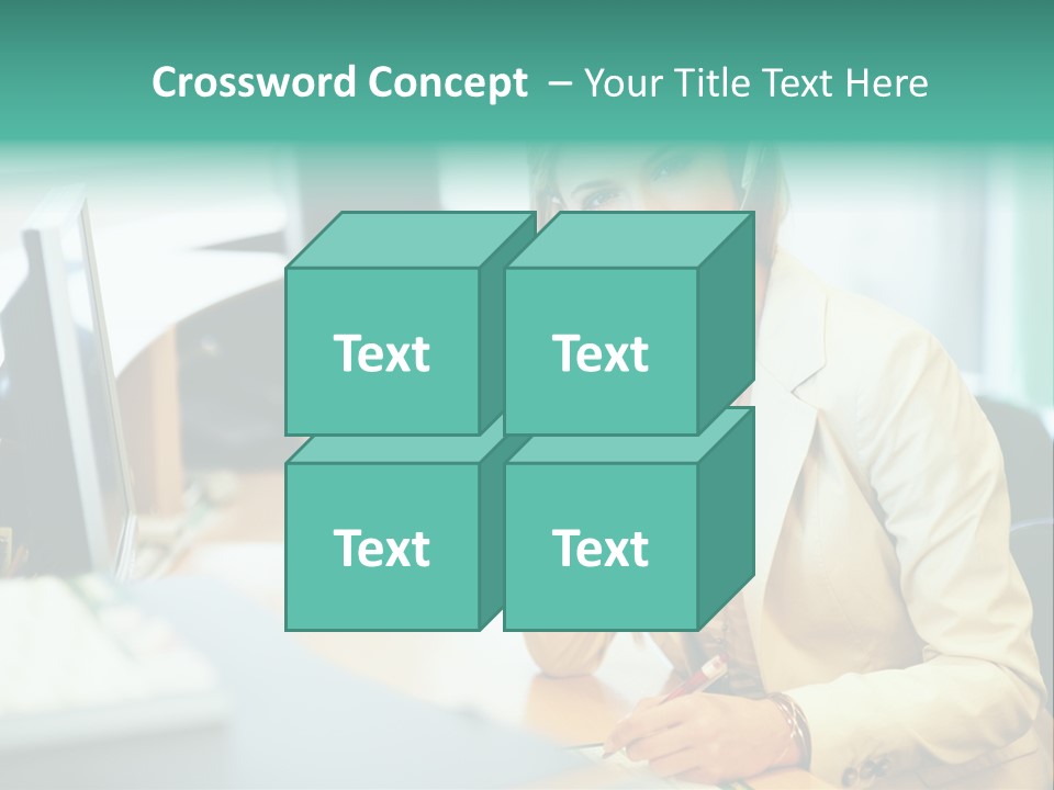 Occupation Workplace Positivity PowerPoint Template