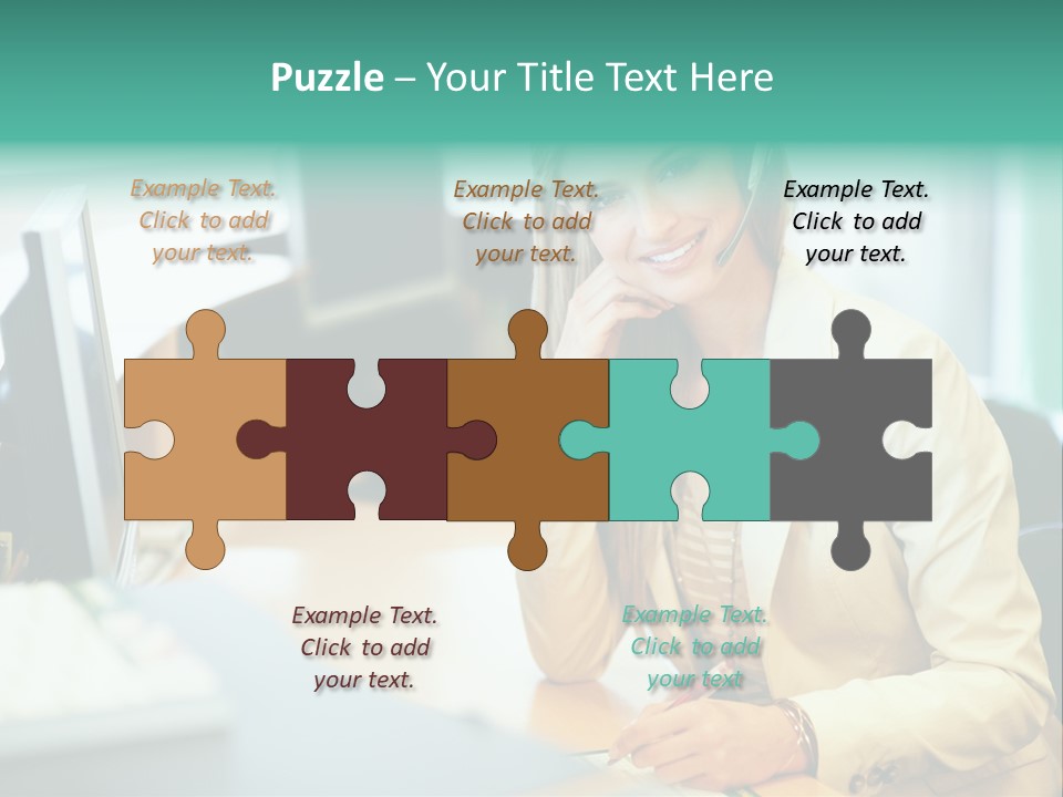 Occupation Workplace Positivity PowerPoint Template