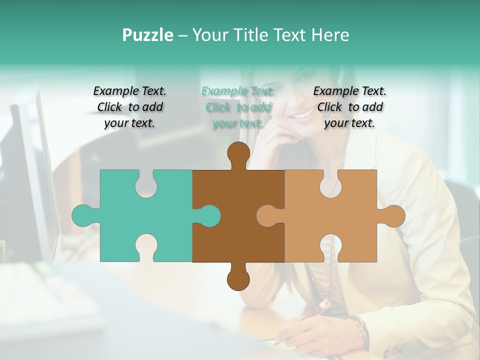 Occupation Workplace Positivity PowerPoint Template