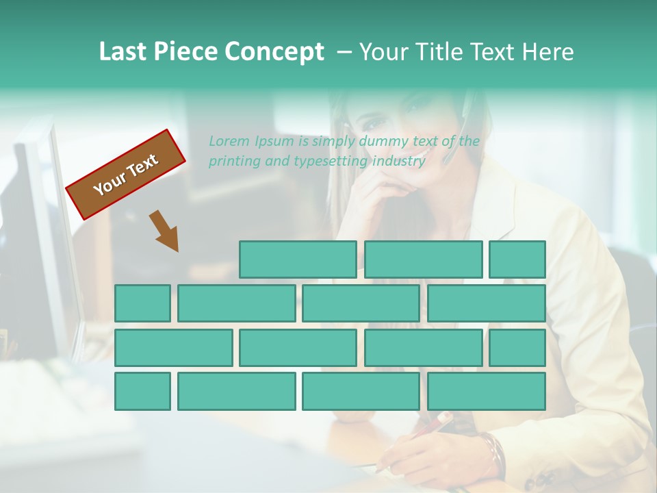 Occupation Workplace Positivity PowerPoint Template