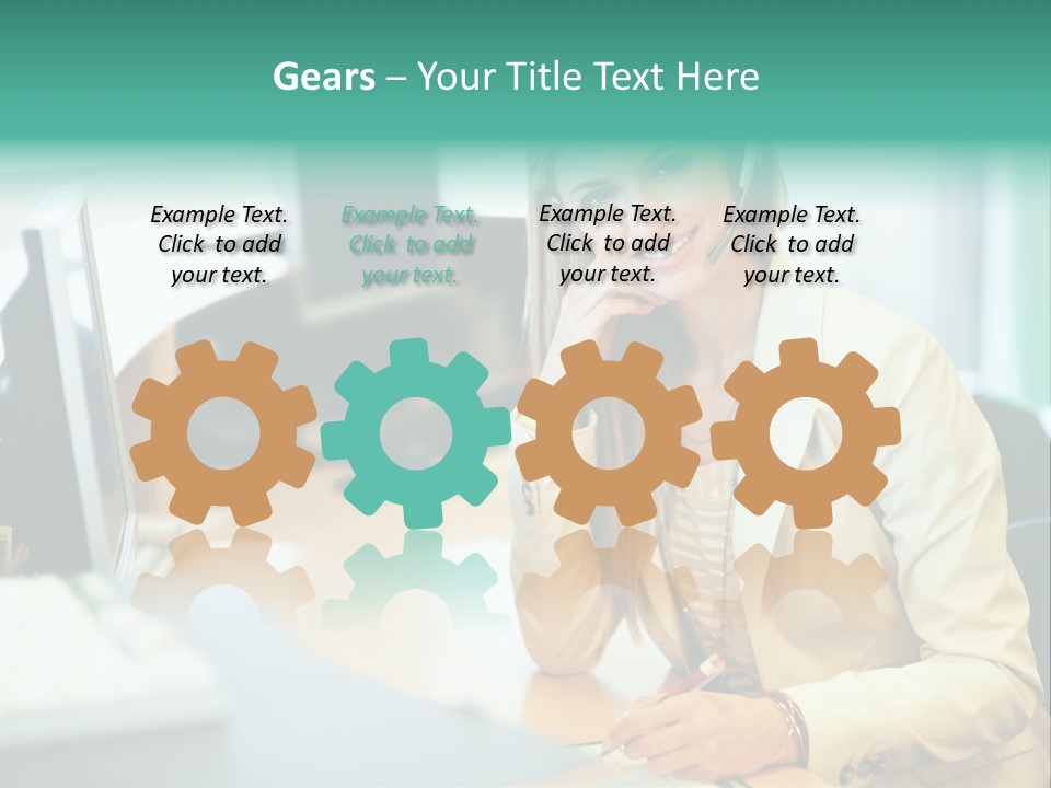 Occupation Workplace Positivity PowerPoint Template