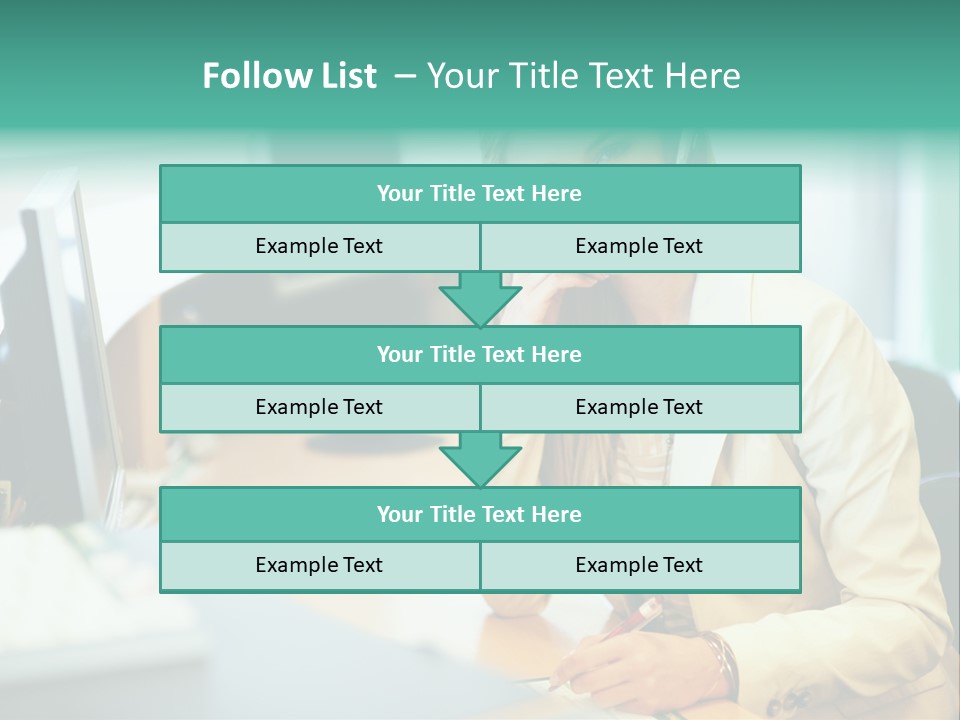 Occupation Workplace Positivity PowerPoint Template