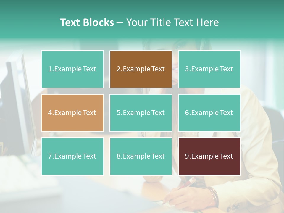 Occupation Workplace Positivity PowerPoint Template
