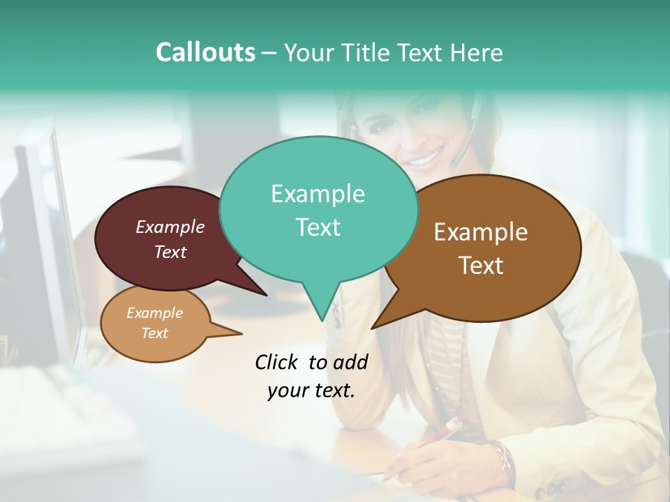 Occupation Workplace Positivity PowerPoint Template