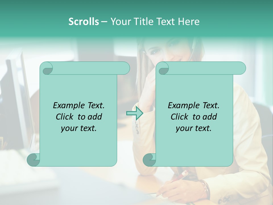 Occupation Workplace Positivity PowerPoint Template