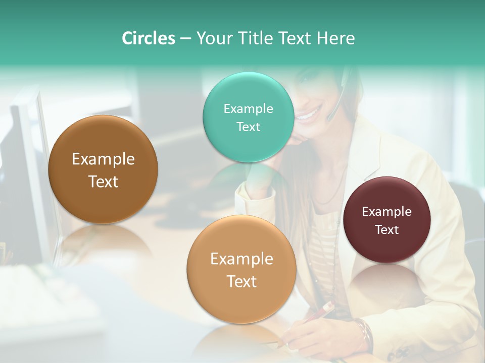 Occupation Workplace Positivity PowerPoint Template