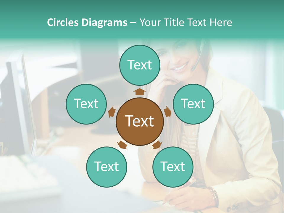 Occupation Workplace Positivity PowerPoint Template