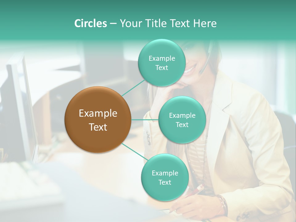 Occupation Workplace Positivity PowerPoint Template