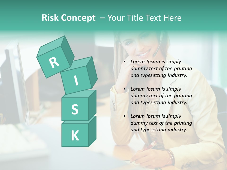 Occupation Workplace Positivity PowerPoint Template