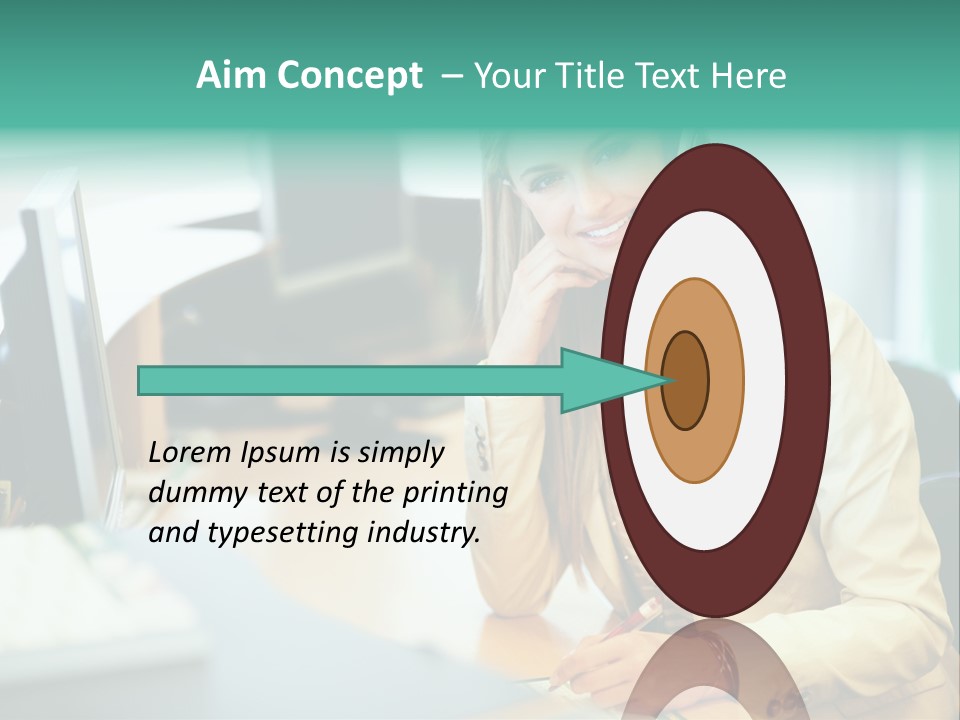 Occupation Workplace Positivity PowerPoint Template