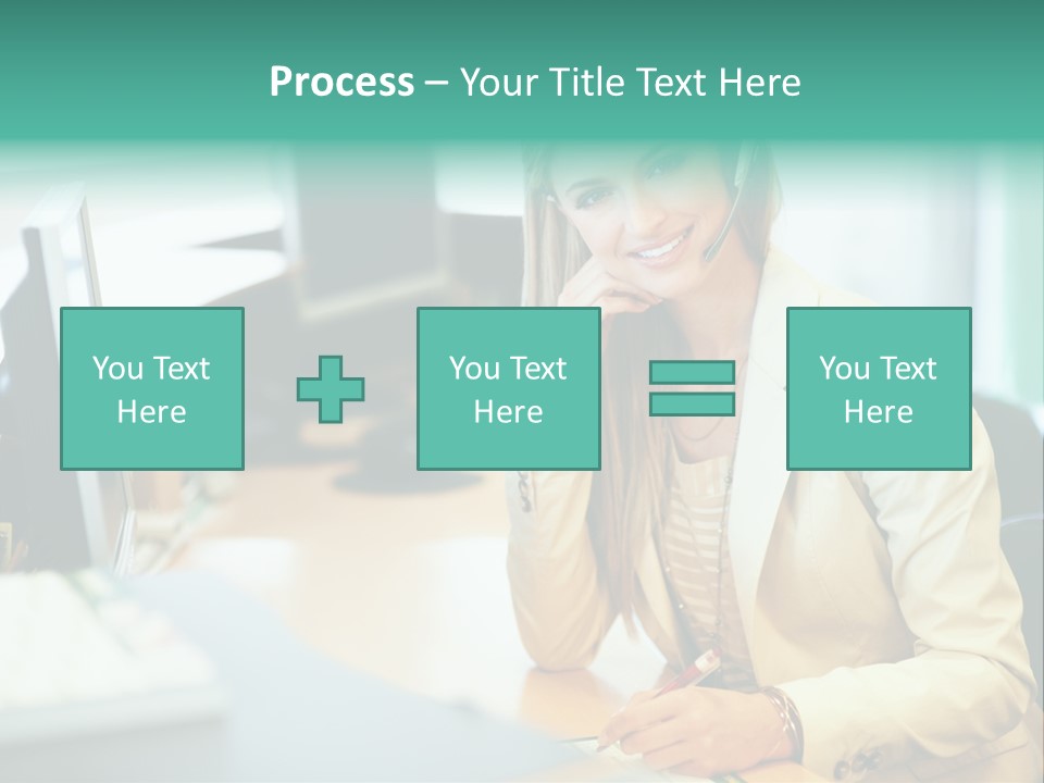 Occupation Workplace Positivity PowerPoint Template