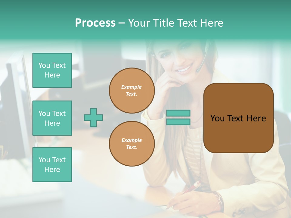 Occupation Workplace Positivity PowerPoint Template