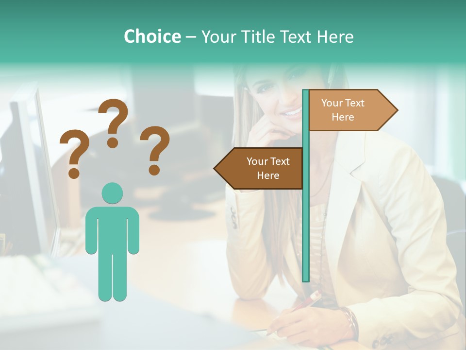 Occupation Workplace Positivity PowerPoint Template