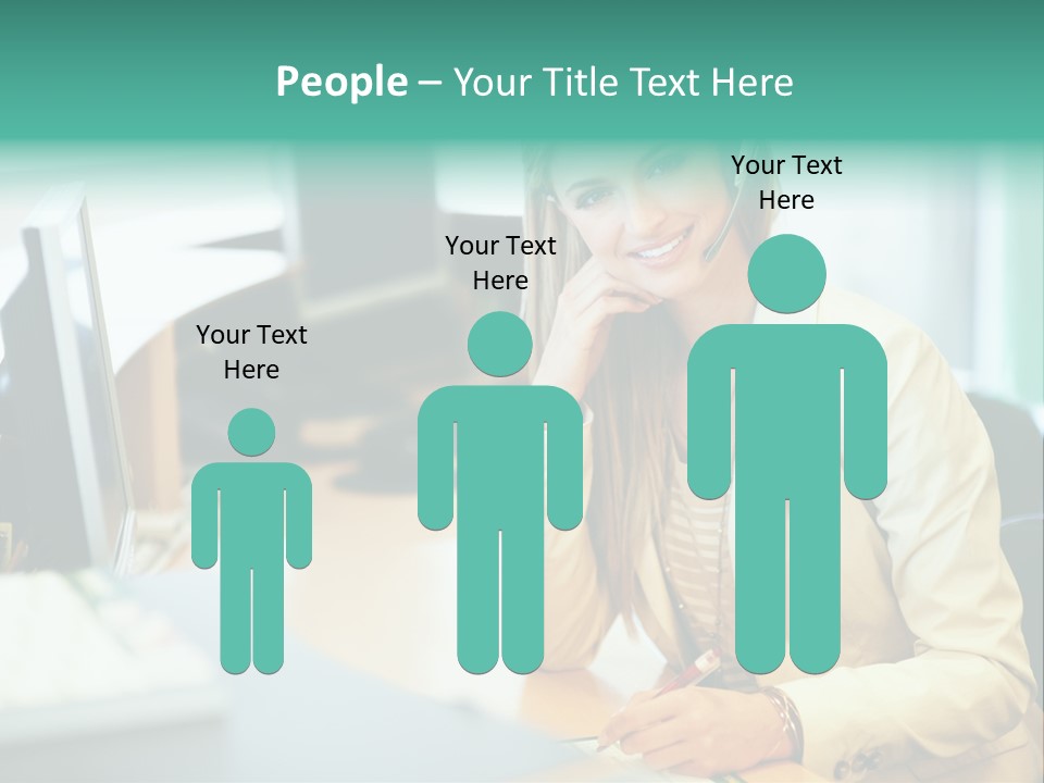 Occupation Workplace Positivity PowerPoint Template