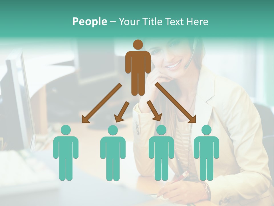 Occupation Workplace Positivity PowerPoint Template