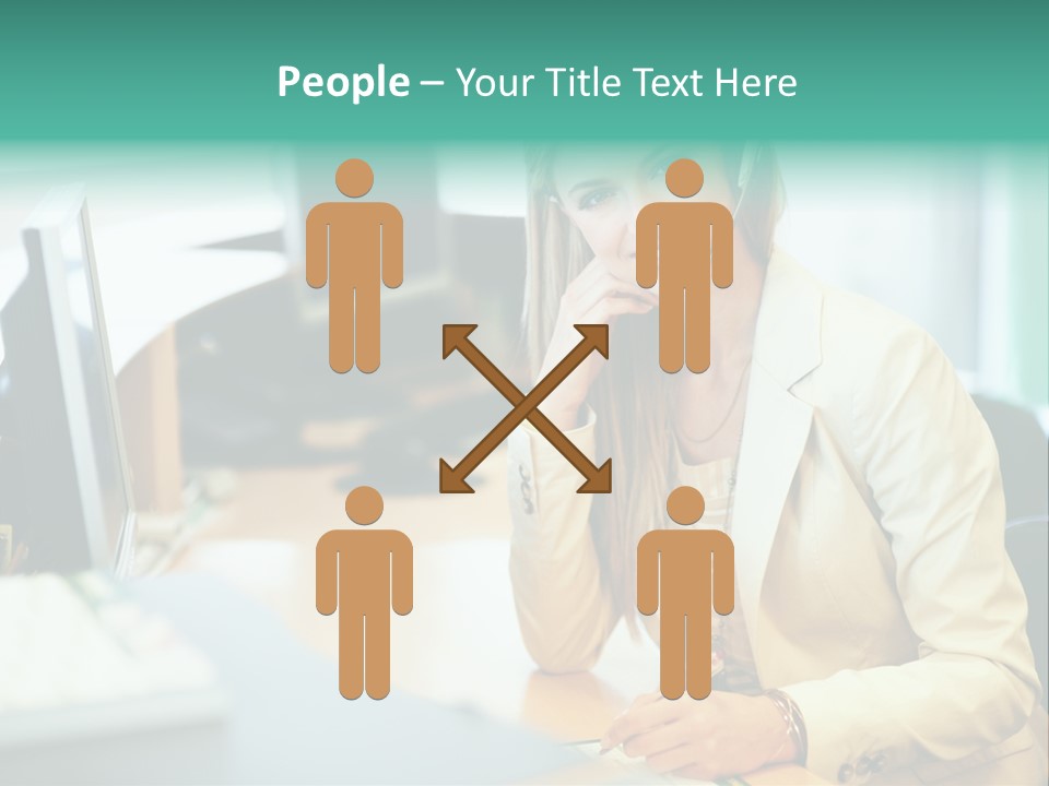 Occupation Workplace Positivity PowerPoint Template